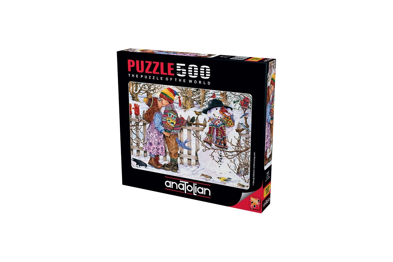Puzzle Anatolian - Wendy Edelson: First Kiss, 500 piese (ANA.3607)