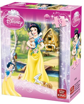 Puzzle King - Disney Princess, 35 piese (05106-E)