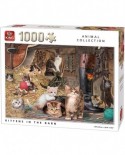 Puzzle King - Kittens in the Barn, 1000 piese (05700)