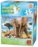 Puzzle King - Animal World, 35 piese (05774-D)