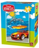 Puzzle King - Funny Vehicles, 35 piese (05775-E)