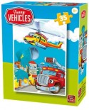 Puzzle King - Funny Vehicles, 35 piese (05775-F)
