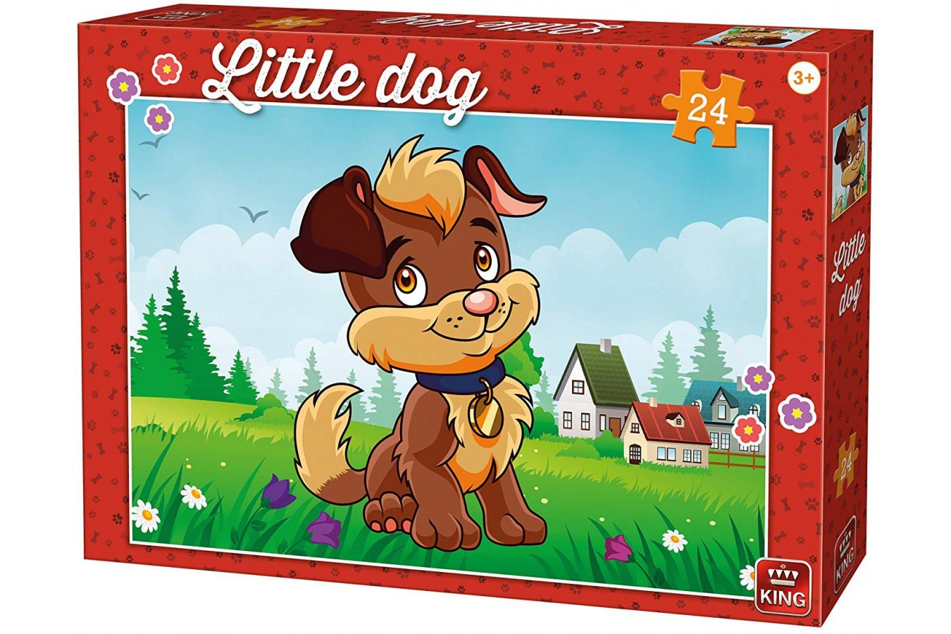 Puzzle King - Little Dog, 24 piese (05798)