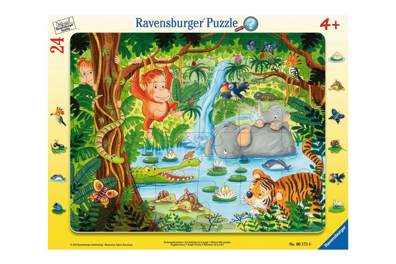 Puzzle Ravensburger - Jungle, 24 piese (06171)