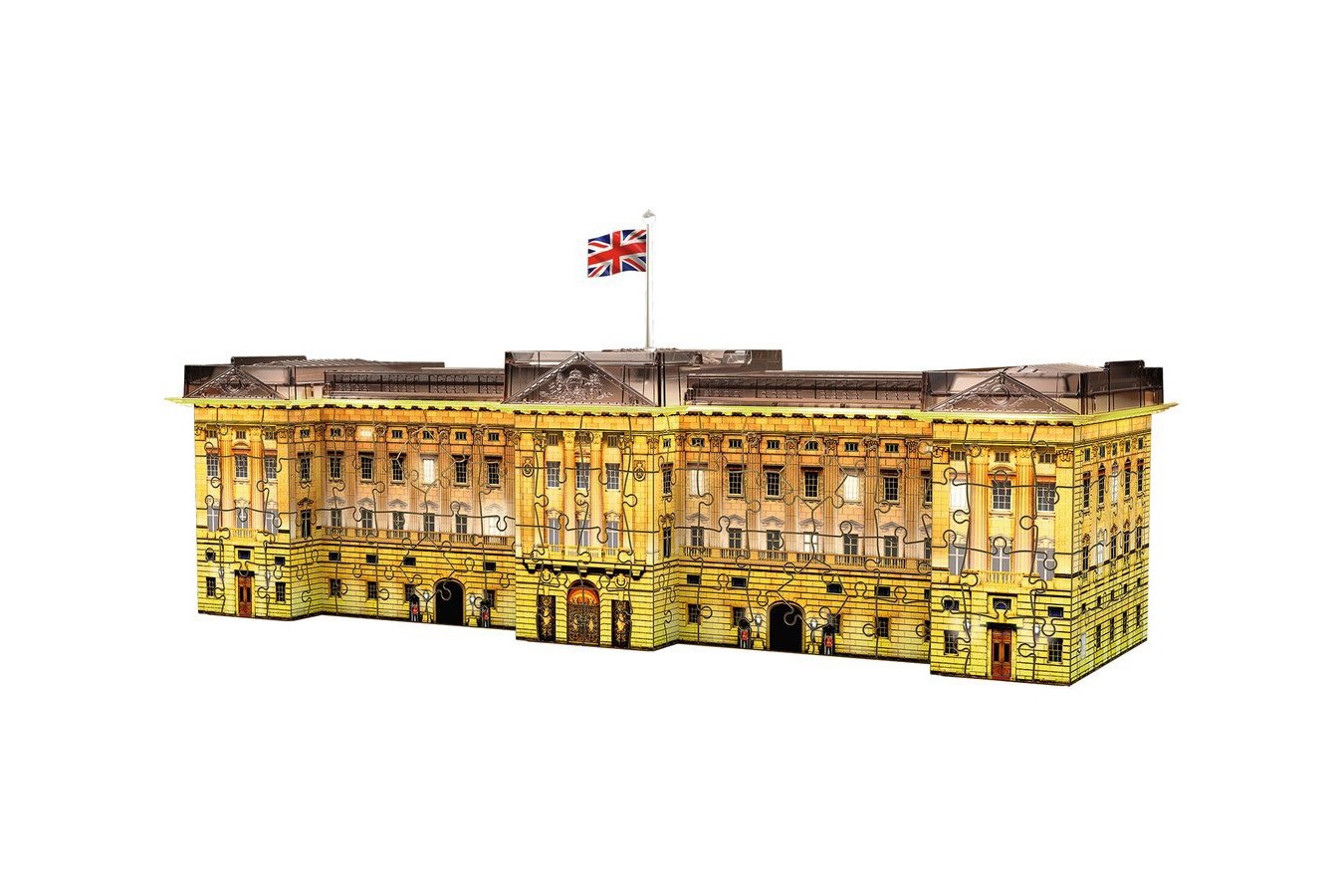 Puzzle 3D Ravensburger - Buckingham Palace by Night, 216 piese (12529)