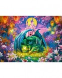 Puzzle Ravensburger - Enchanted Forest of the Dragon, 300 piese XXL (13258)