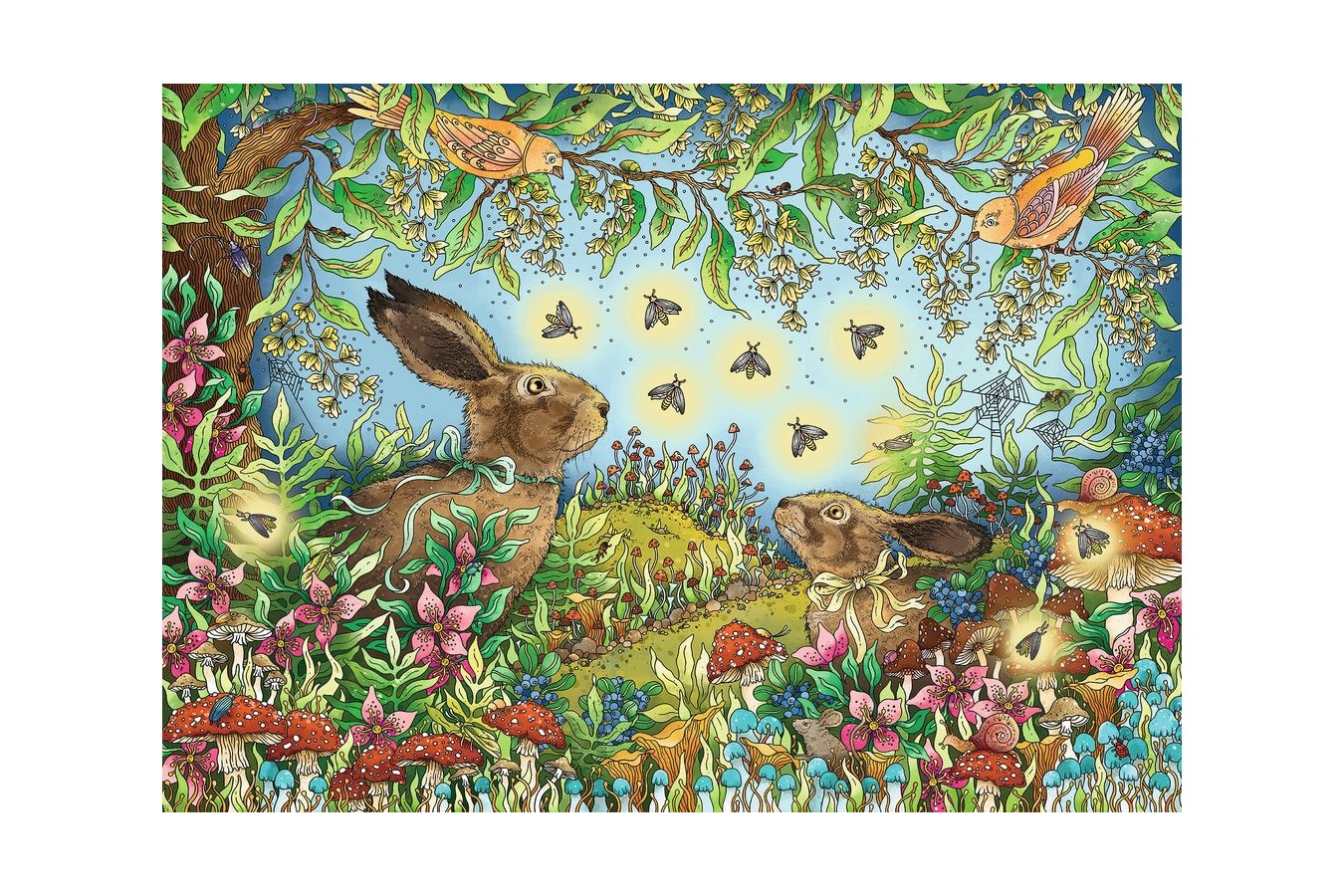 Puzzle Ravensburger - Magic Forest, 1000 piese (15172)