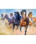 Puzzle Trefl - Galloping Herd of Horses, 2000 piese (27098)