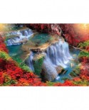 Puzzle KS Games - Autumn Waterfall, 1000 piese (KS-Games-11466)