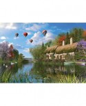 Puzzle KS Games - Dominic Davison: The Old Country House On The Riverbank, 1000 piese (KS-Games-11272)