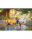 Puzzle KS Games - Steve Crisp: Horses by the Stream, 1000 piese (KS-Games-11388)
