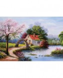 Puzzle KS Games - The House At The Lake, 1000 piese (KS-Games-11324)