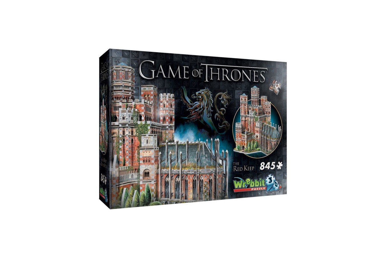 Puzzle 3D Wrebbit - Game of Thrones - The Red Keep, 845 piese (3D-2017)
