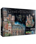 Puzzle 3D Wrebbit - Game of Thrones - The Red Keep, 845 piese (3D-2017)