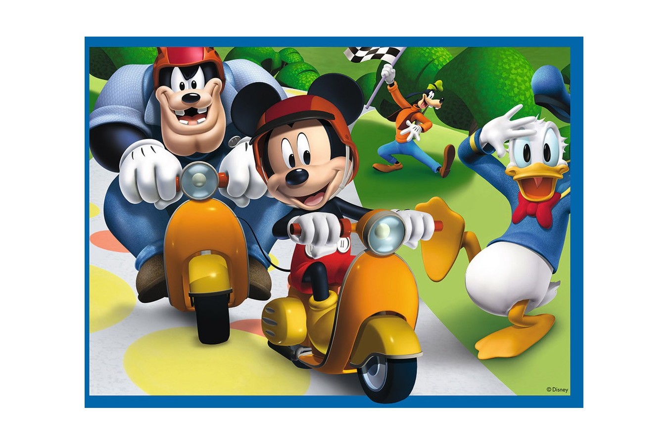 Puzzle Ravensburger - Clubul Lui Mickey Mouse, 12/16/20/24 piese (07142)
