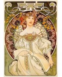 Puzzle D-Toys - Alfons Mucha: Daydream, 1000 piese (Dtoys-66930-MU01-(66930))