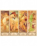 Puzzle D-Toys - Alfons Mucha: Seasons, 1000 piese (DToys-66930-MU09-(70043))