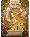 Puzzle D-Toys - Alfons Mucha: Zodiac, 1000 piese (DToys-66930-MU02-(70111))