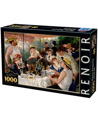 Puzzle D-Toys - Auguste Renoir: Luncheon of the Boating Party, 1000 piese (Dtoys-66909-RE09-(74584))