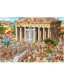 Puzzle D-Toys - Cartoon Collection: Acropolis, 1000 piese (DToys-61218-CC04-(70890))