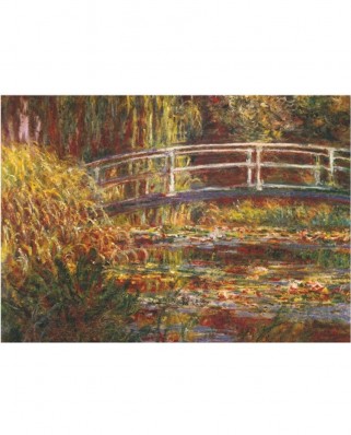 Puzzle D-Toys - Claude Monet: Japanese Foot-Bridge, 1000 piese (DToys-67548-CM05-(69658))