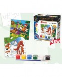 Puzzle D-Toys - Creative kit to invent its own puzzle, 6/9/16 piese (Dtoys-68347-CM-01)