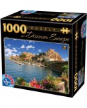 Puzzle D-Toys - Discover Europe - Como, Italy, 1000 piese (Dtoys-65995-DE07)