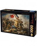 Puzzle D-Toys - Eugene Delacroix: Liberty Leading the People, 1000 piese (Dtoys-73808-DE01-(73808))