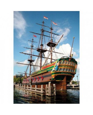 Puzzle D-Toys - Famous Places: Amsterdam, Netherlands, 1000 piese (DToys-64288-FP04)