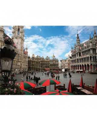 Puzzle D-Toys - Famous Places: Brussels, Belgium, 1000 piese (Dtoys-64288-FP01-(64288))