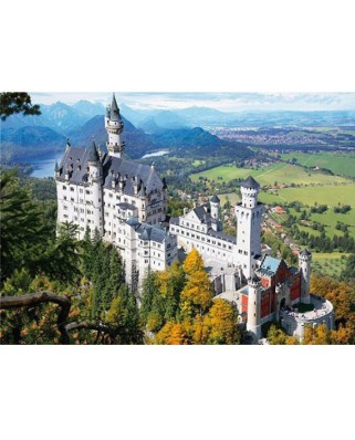 Puzzle D-Toys - Famous Places: Neuschwanstein Castle, Germany, 1000 piese (DToys-64288-FP02-(70654))