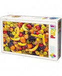 Puzzle D-Toys - Fruits, 1000 piese dificile (Dtoys-71958-HD01-(71958))