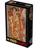 Puzzle D-Toys - Gustav Klimt: Hygieia, 1900, 1000 piese (Dtoys-66923-KL11-(74553))