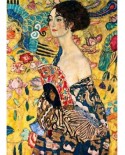Puzzle D-Toys - Gustav Klimt: Woman with Fan, 1000 piese (DToys-66923-KL03-(70159))