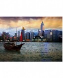 Puzzle D-Toys - Hong Kong Island, 1000 piese (DToys-64301-NL05-(70548))