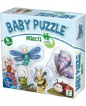 Puzzle D-Toys - Insects, 2/3/4/5/6 piese (Dtoys-75420)