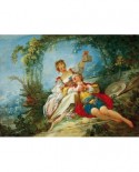 Puzzle D-Toys - Jean-Honore Fragonard: Happy Lovers, 1000 piese (Dtoys-72702-FR02-(74997))