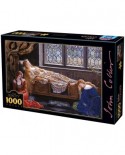 Puzzle D-Toys - John Collier: The Sleeping Beauty, 1000 piese (Dtoys-73822-CO01-(73822))