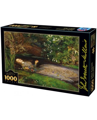 Puzzle D-Toys - John Everett Millais: Ophelia, 1000 piese (Dtoys-73815-MI01-(73815))