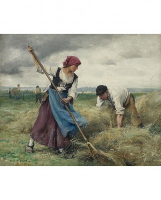 Puzzle D-Toys - Julien Dupre: The Harvesting of the Hay, 1000 piese (Dtoys-72788-DU01-(72788))