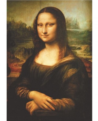 Puzzle D-Toys - Leonardo Da Vinci: Mona Lisa, 1000 piese (DToys-66954-RN06)
