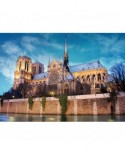 Puzzle D-Toys - Notre Dame Cathedral, Paris, 500 piese (DToys-50328-AB34)
