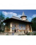 Puzzle D-Toys - Romania - Voronet Monastery, 1000 piese (DToys-63038-MN02)