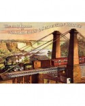 Puzzle D-Toys - The only Route via Niagara Falls & Suspension Bridge, 1000 piese (Dtoys-67555-VP19-(74966))