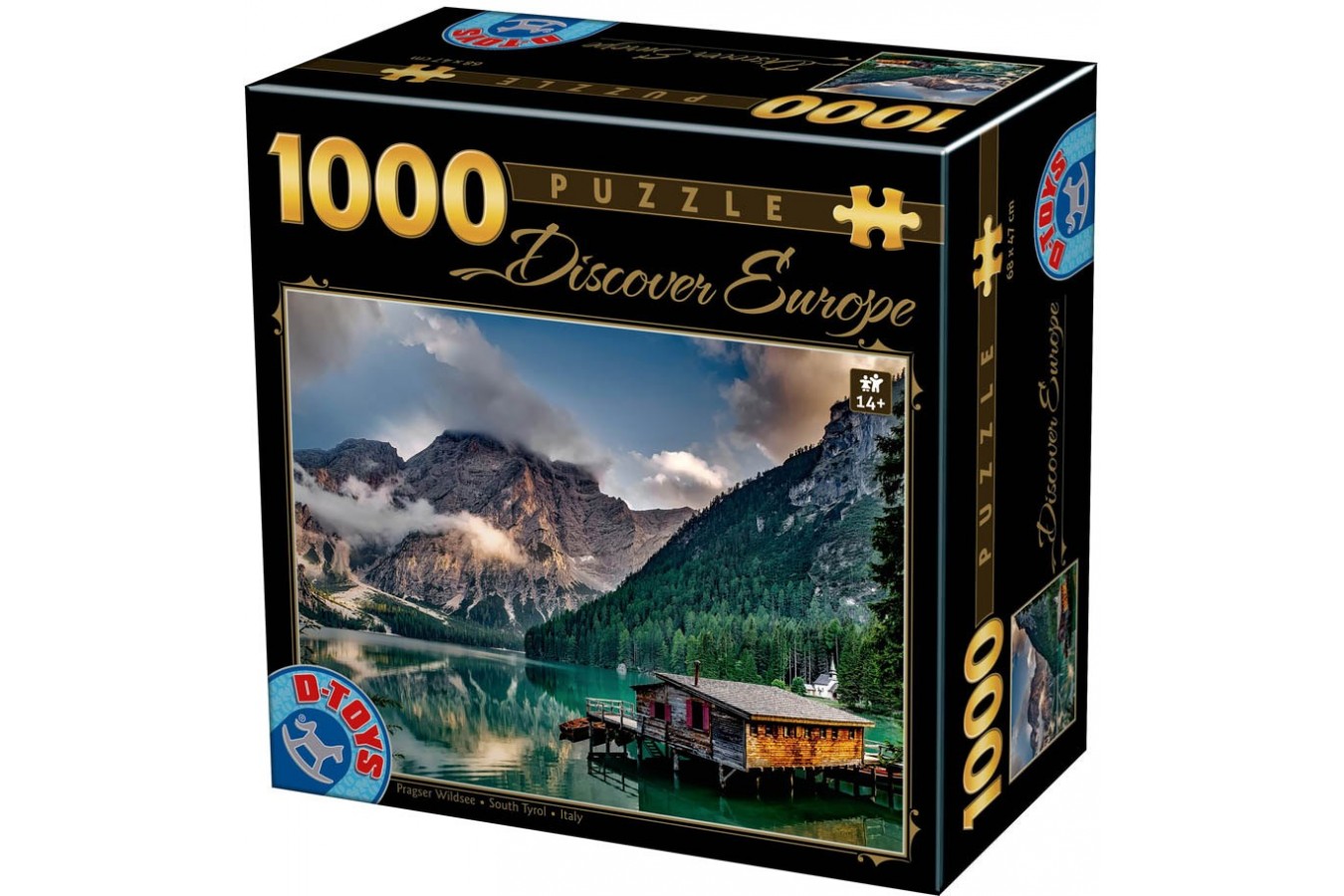 Puzzle D-Toys - Tyrol, 1000 piese (Dtoys-75949)