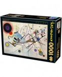 Puzzle D-Toys - Vassily Kandinsky: Composition 8, 1000 piese (Dtoys-75918)