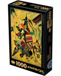 Puzzle D-Toys - Vassily Kandinsky: Points, 1000 piese (Dtoys-72849-KA04)