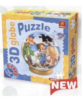 Puzzle glob D-Toys - Pinnochio, 60 piese (Dtoys-67814-GP-01)