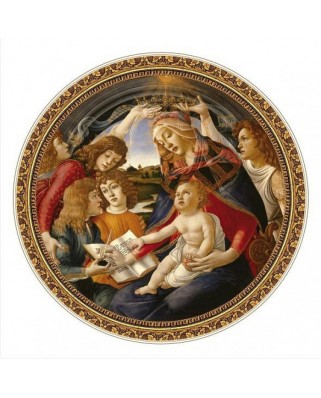 Puzzle rotund D-Toys - Sandro Botticelli: Madonna del Magnifica, 525 piese (DToys-66985-TM02-(69788))