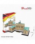 Puzzle 3D Cubic Fun - Brandenburg Gate, Berlin, 150 piese (Cubic-Fun-MC207h)